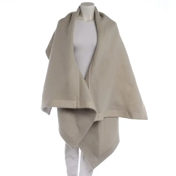 Poncho in Grau, Wolle, Rick Owens