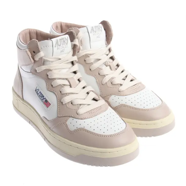 High-Top Sneakers in White, , Autry