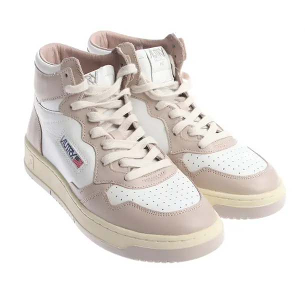 High-Top Sneakers in White, , Autry