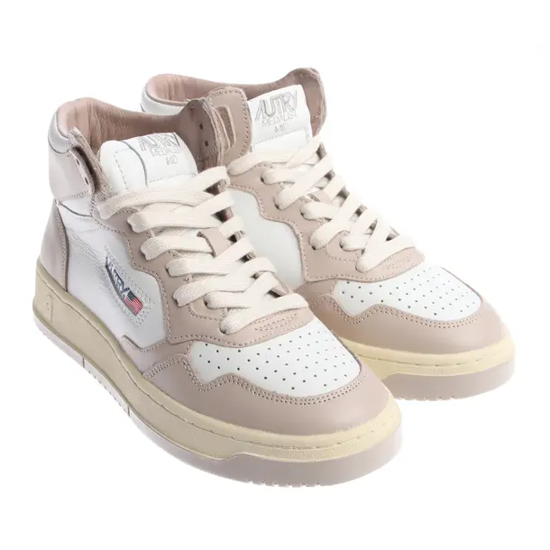 High-Top Sneaker in Braun, , Autry
