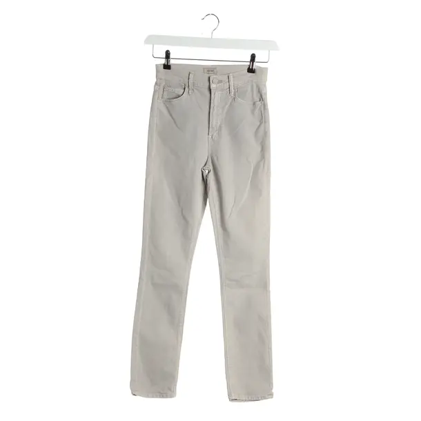 Skinny Jeans in Gray, Cotton, Mother