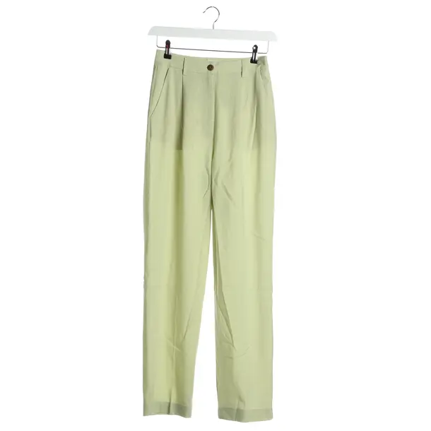 Pants in Green, Wool, by Aylin König