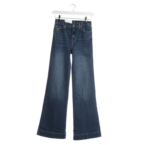 Flared Jeans in Blue, Cotton, 7 for all mankind