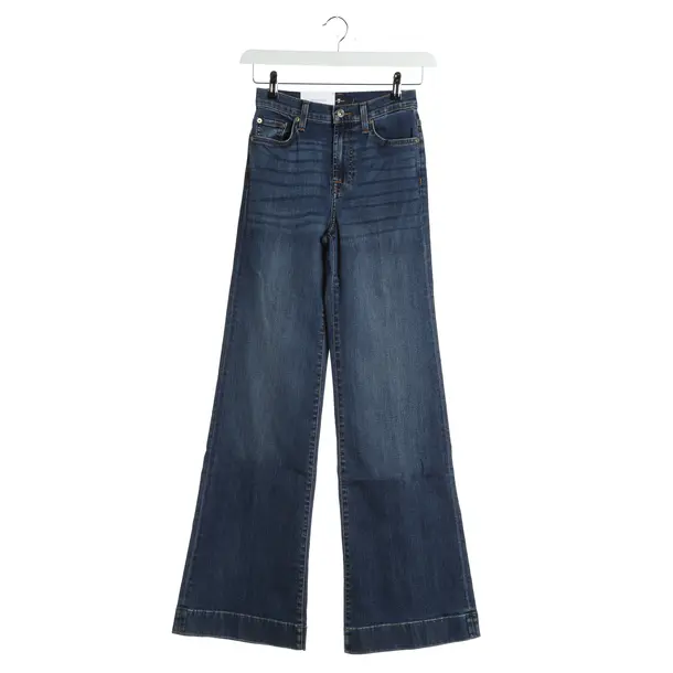 Jeans Flared in Blau, Baumwolle, 7 for all mankind