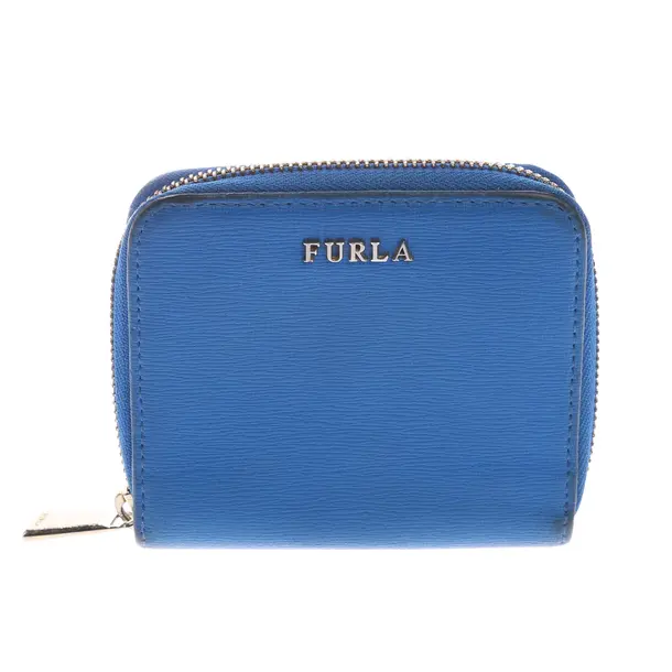 Geldbörse in Blau, Leder, Furla