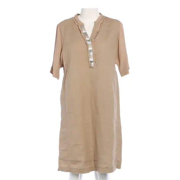 Kleid in Braun, Leinen, Riani
