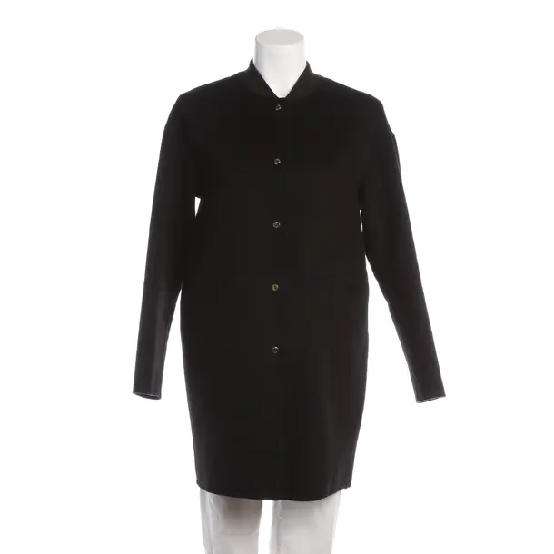 Übergangsmantel in Schwarz, Wolle, Tommy Hilfiger