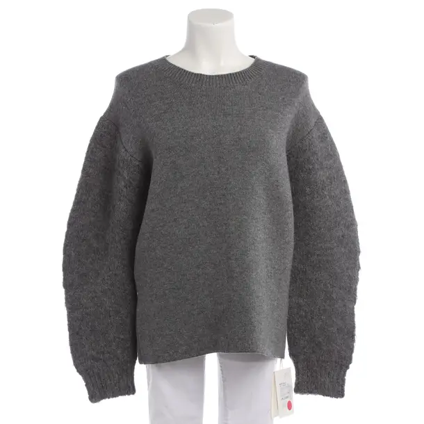 Pullover in Grau, Wolle, Jil Sander