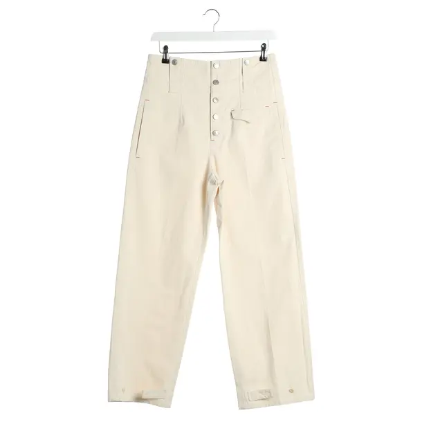 Jeans in Weiß, Baumwolle, Isabel Marant