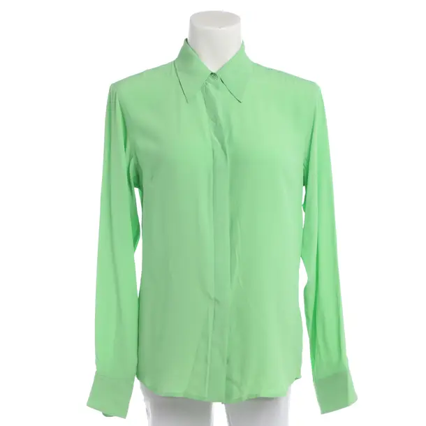 Blouse in Green, Acetate, Dries van Noten