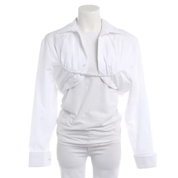 Bluse in Weiß, Baumwolle, Jacquemus
