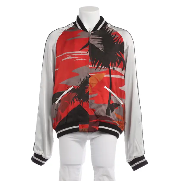 Bomber Jacket in Multicolored, Viscose, Palm Angels