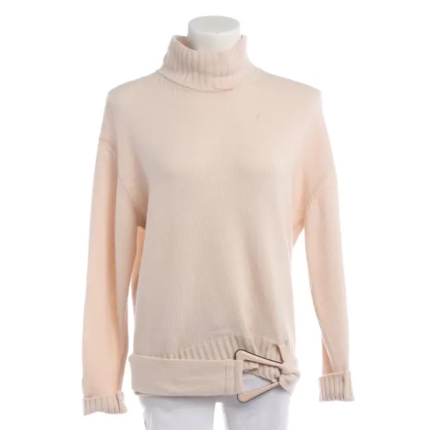 Wool Jumper in White, Wool, Carven