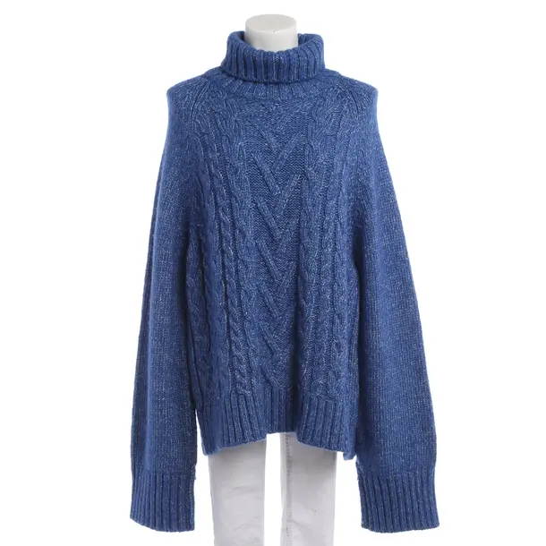 Jumper in Blue, Cotton, Ganni