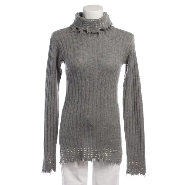 Wool Jumper in Gray, Wool, Marni