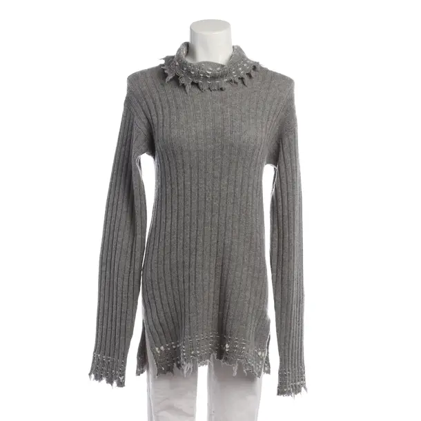 Wool Jumper in Gray, Wool, Marni