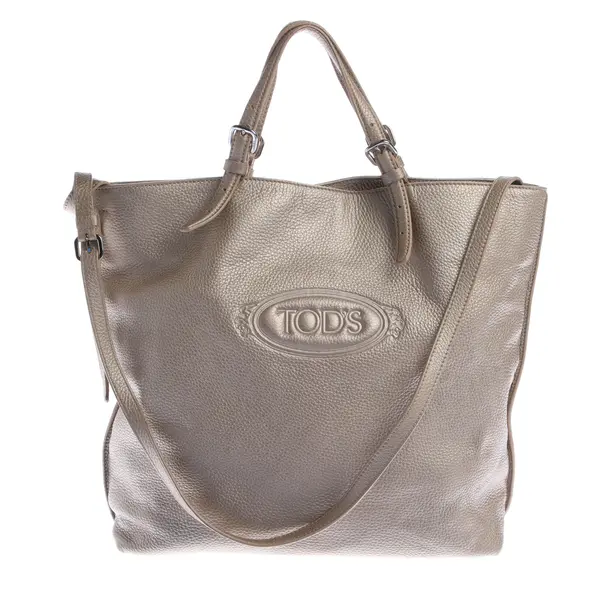 Shopper in Weiß, Leder, Tod´s