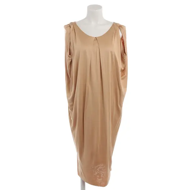 Dress in Brown, Silk, Bottega Veneta