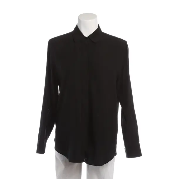Bluse in Schwarz, Seide, Van Laack