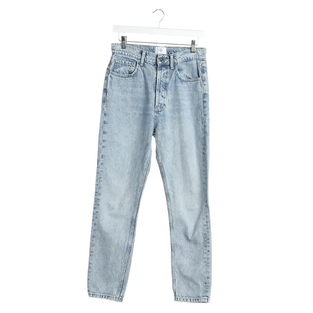 Jeans Straight Fit in Blau, Baumwolle, Anine Bing