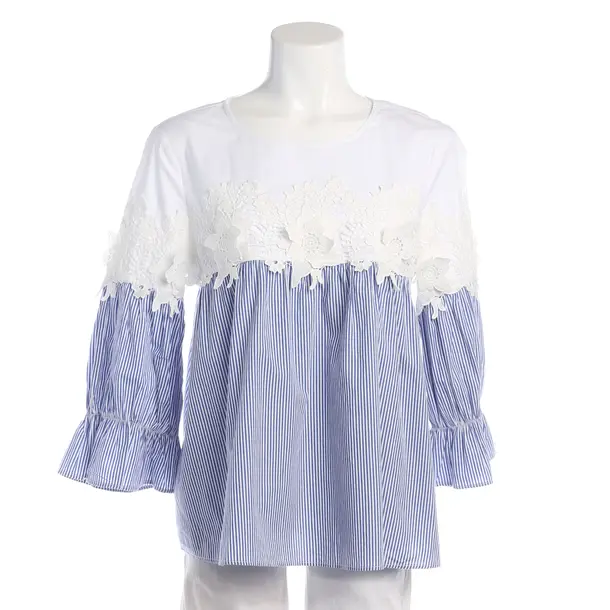 Blouse in Blue, Cotton, Steffen Schraut