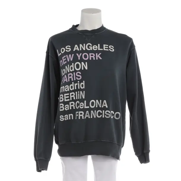 Sweatshirt in Grau, Baumwolle, Anine Bing