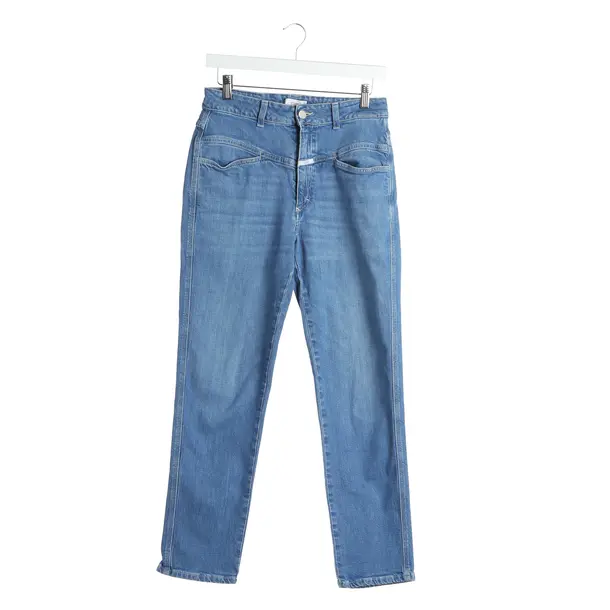 Straight Fit Jeans in Blue, Cotton, Closed