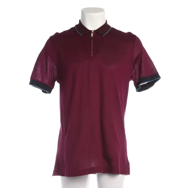 Polo Shirt in Purple, Cotton, Brioni
