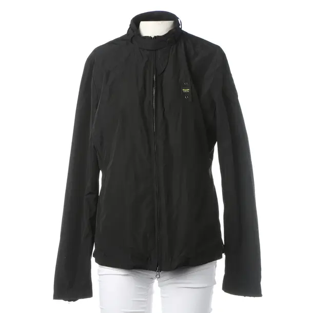 Übergangsjacke in Schwarz, Polyester, Blauer USA