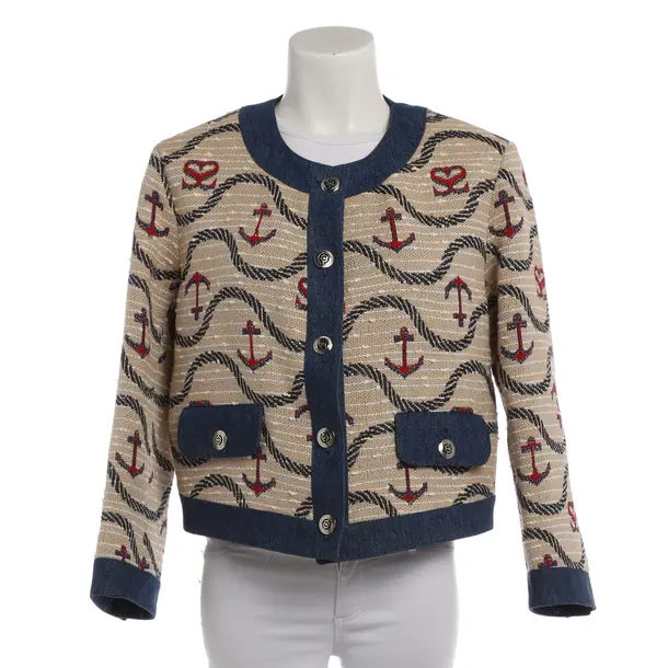 Mid-Season Jacket in Multicolored, Cotton, Sandro