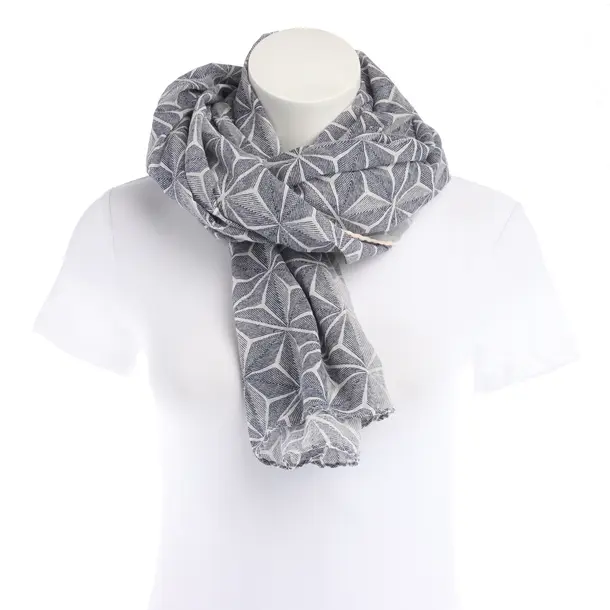 Shawl in Blue, Cotton, Becksöndergaard
