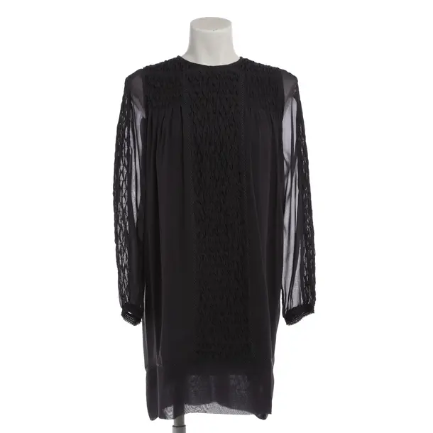 Kleid in Grau, Seide, Hemisphere