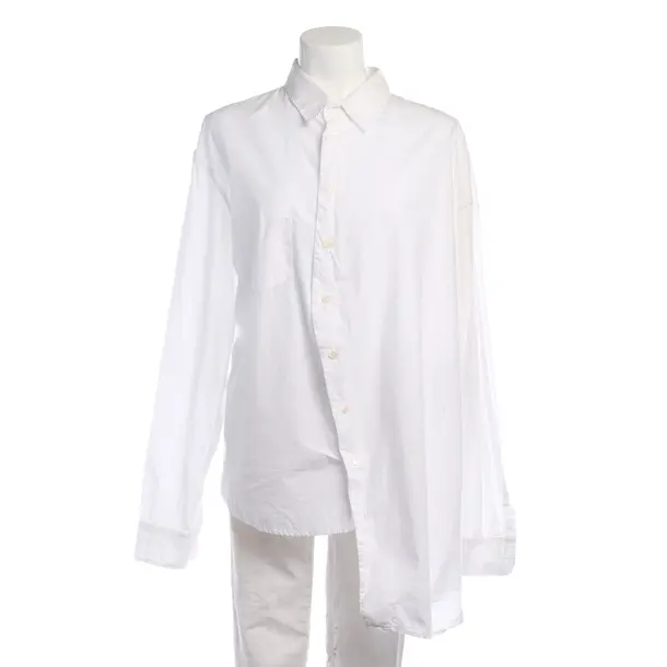 Blouse in White, Cotton, Ann Demeulemeester