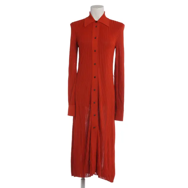 Kleid in Orange, Viskose, Salvatore Ferragamo