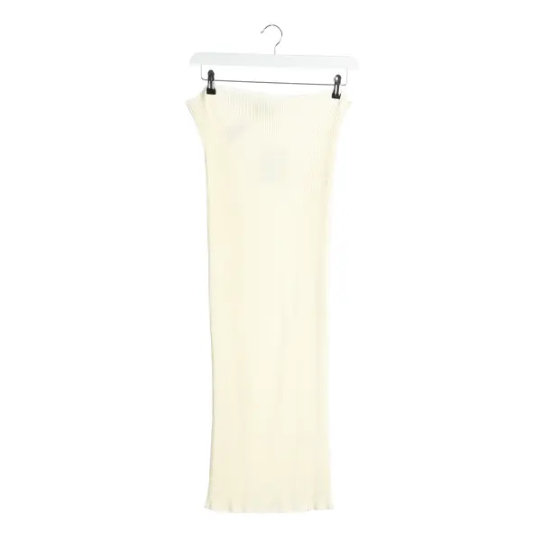 Skirt in White, Viscose, Aeron