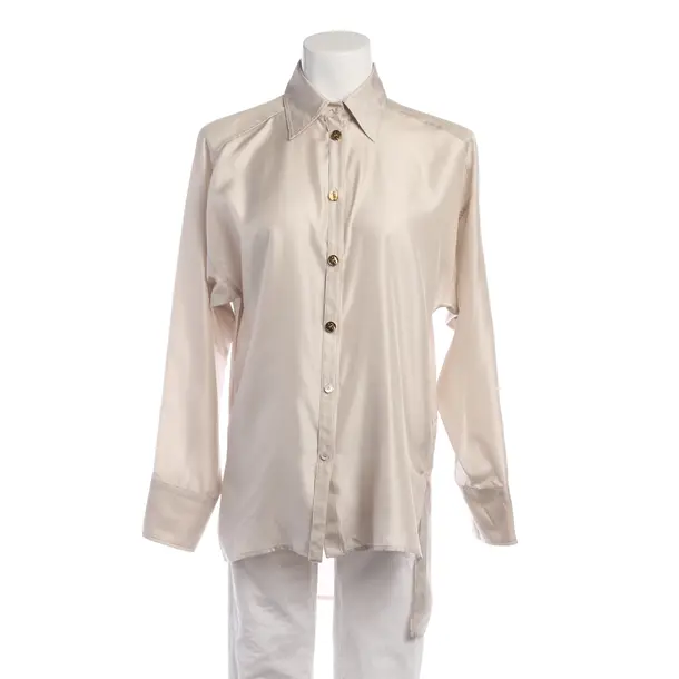 Bluse in Weiß, Seide, Salvatore Ferragamo