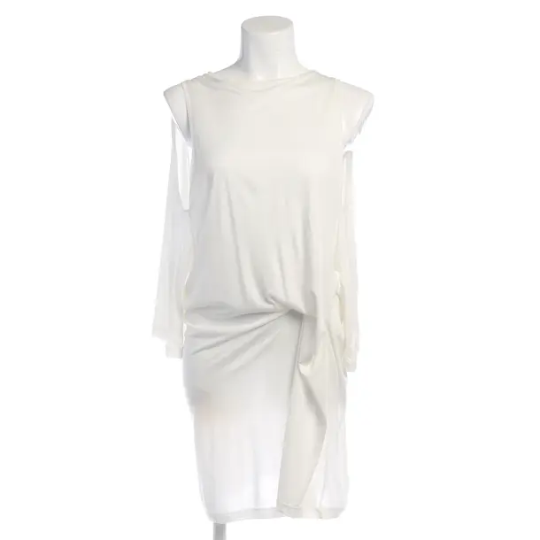 Kleid in Weiß, Viskose, Ann Demeulemeester