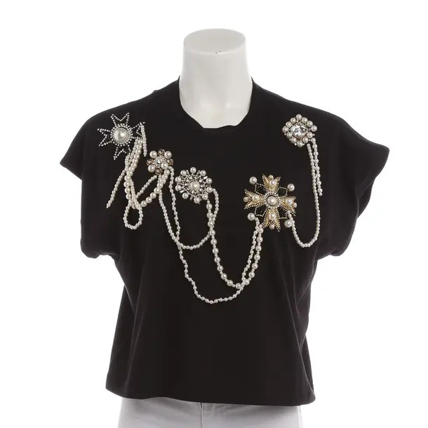 Blouse in Black, Cotton, Balmain