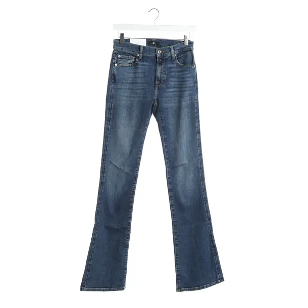 Jeans Bootcut in Blau, Baumwolle, 7 for all mankind