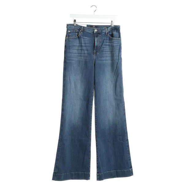 Flared Jeans in Blue, Cotton, 7 for all mankind