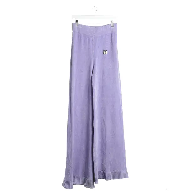 Pants in Purple, Viscose, Palm Angels