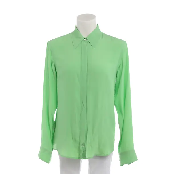 Bluse in Grün, Acetat, Dries van Noten