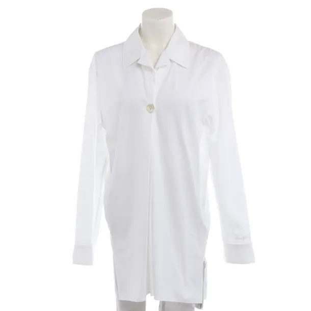 Blouse in White, Cotton, Off-White