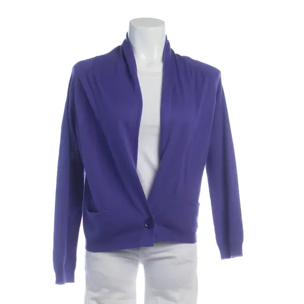 Strickjacke in Blau, Baumwolle, Marc Cain