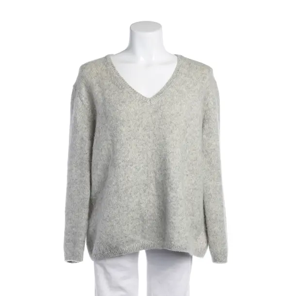 Jumper in Gray, Wool, Closed
