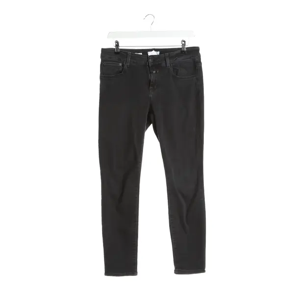 Jeans Slim Fit in Schwarz, Baumwolle, Closed