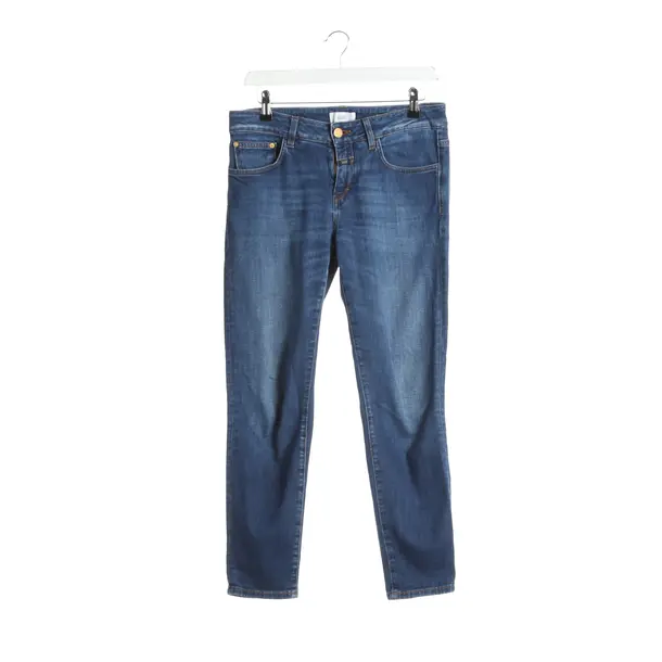Jeans Slim Fit in Blau, Baumwolle, Closed