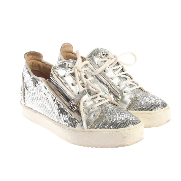 Sneaker in Metallic, , Giuseppe Zanotti