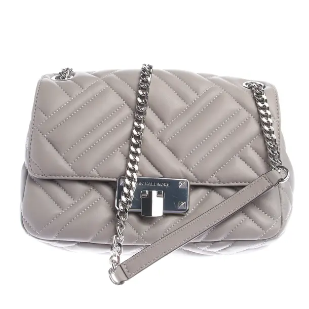 Umhängetasche in Grau, Leder, Michael Kors