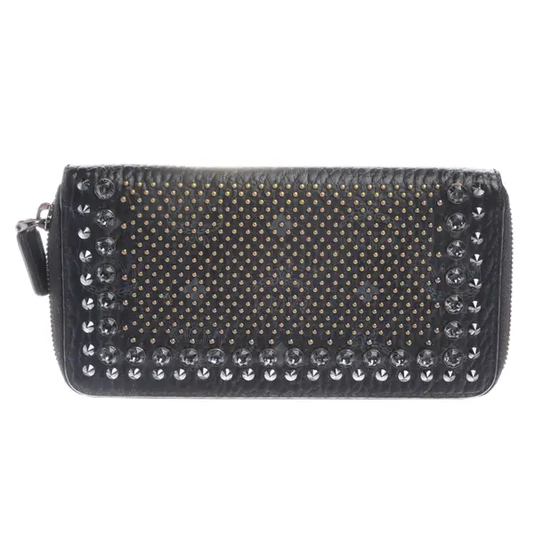 Wallet in Black, Leather, MCM
